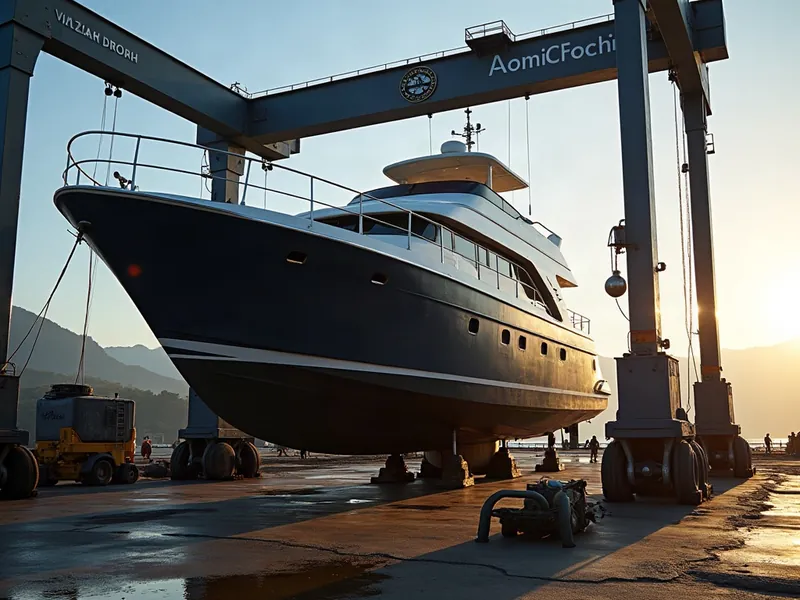 Yacht Slipway — independent marine survey, Indonesia